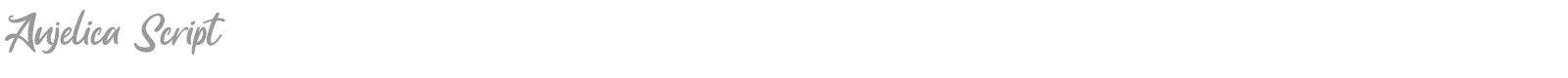 Anjelica Script font preview